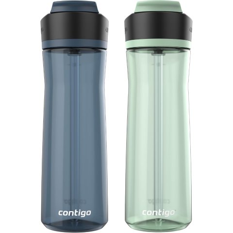 Moduba애슐랜드 2.0 AUTOSPOUT 워터 보틀 24oz 4팩 블루베리/아가베