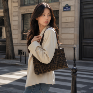 미니 롤 FF 자카드 미니백 $1,350