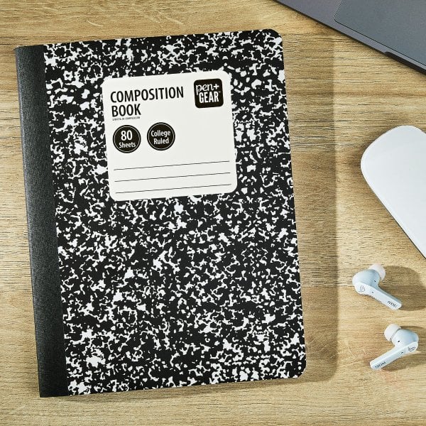 Walmart Pen+Gear 대학노트 컴포지션 노트 80매