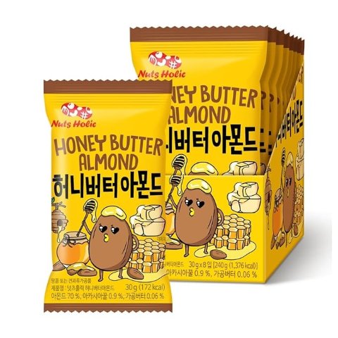 ModubaNuts Holic 허니버터아몬드 8팩