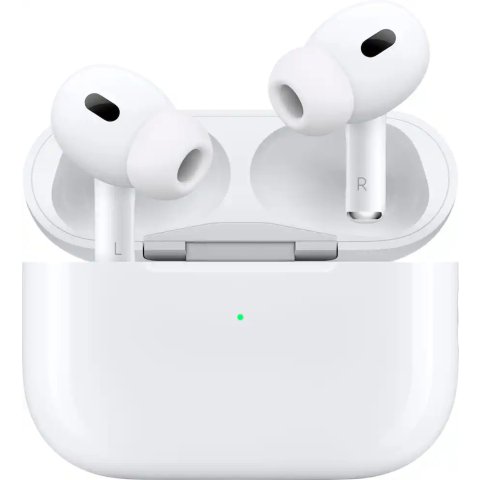 Moduba리퍼비시 AirPods Pro 2 화이트 액티브 노이즈 캔슬링 이어버드 MTJV3LL/A / MTJV3AM/A