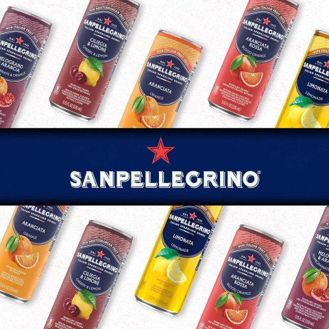 스파클링 워터 12팩 $10.89 💧🍋Sanpellegrino 이탈리안 스파클링 음료 최대 44% 할인