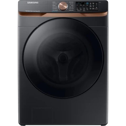ModubaSamsung 5.0 Cu.Ft 고효율 스마트 드럼세탁기 스팀 슈퍼스피드워시 브러시드 블랙 WF50BG8300AVUS