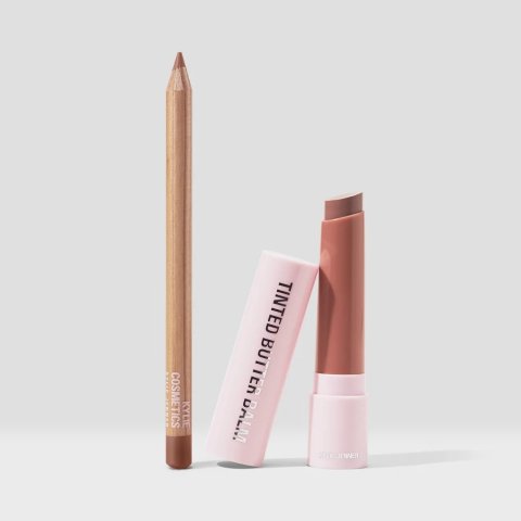 Moduba틴티드 버터 밤 & 프리시전 파우트 립 라이너 듀오