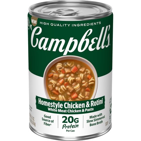 ModubaCampbell s 프로틴 홈스타일 치킨 & 로티니 수프 16.1oz