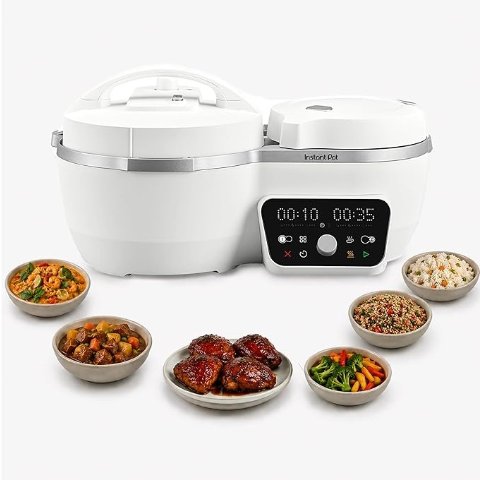 ModubaInstant Pot 듀얼 액션 8-in-1 멀티 쿠커