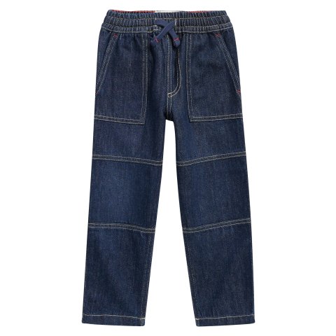 ModubaMini Boden 키즈 Warrior 니 무릎 데님 팬츠 (토들러·키즈·주니어)