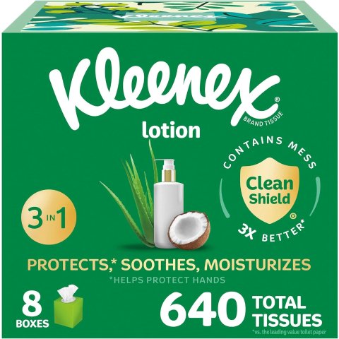Moduba섭스크라이브 주문 시 25% 할인쿠폰Kleenex 코코넛 오일 함유 로션 각티슈 큐브형