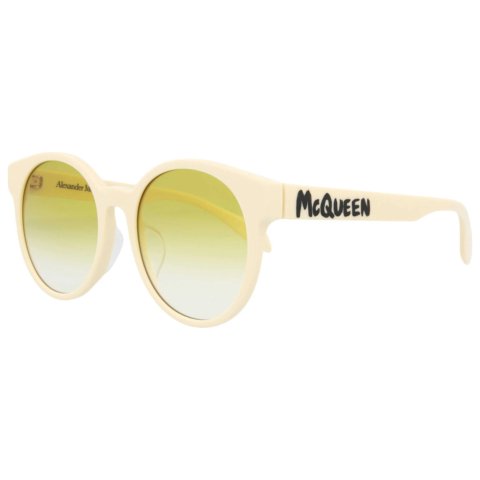ModubaAlexander McQueen 여성용 화이트 선글라스