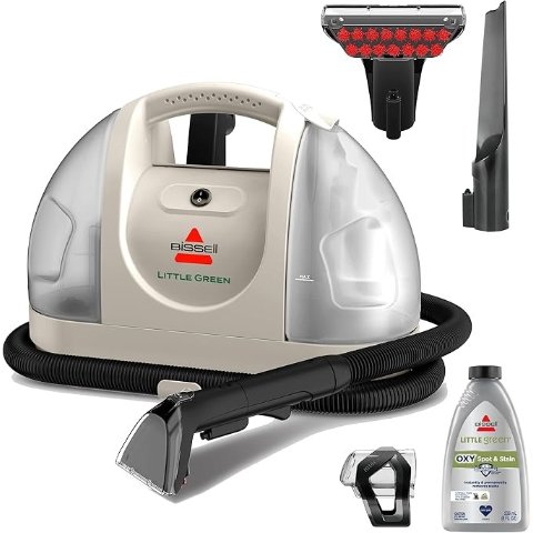 ModubaBissell 리틀 그린 다용도 휴대용 카펫·패브릭 청소기