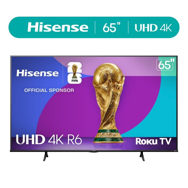 Hisense 65인치 4K UHD Roku 스마트 TV