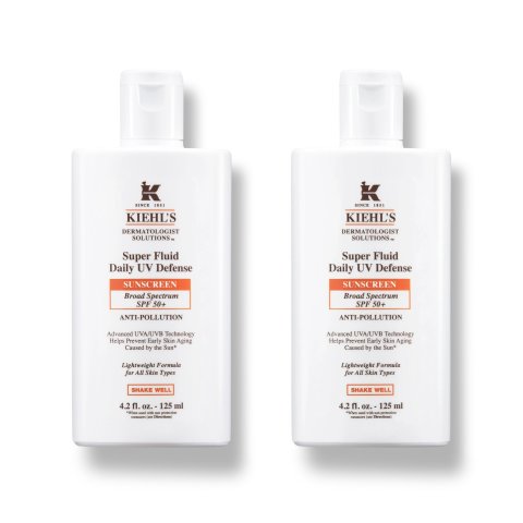 Moduba슈퍼 플루이드 UV 디펜스 데일리 페이셜 선크림 SPF50+ 125ml 듀오