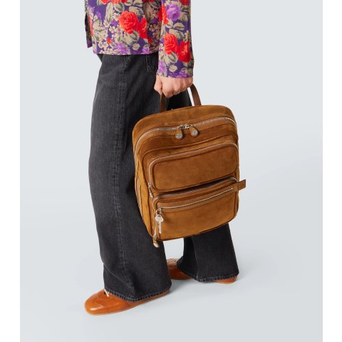 ModubaAcne Studios 카메로 스웨이드 백팩