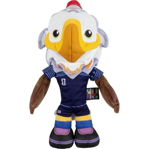 ModubaJazwares FIFA 월드컵 2026 미국 클러치 독수리 마스코트 봉제인형 8인치