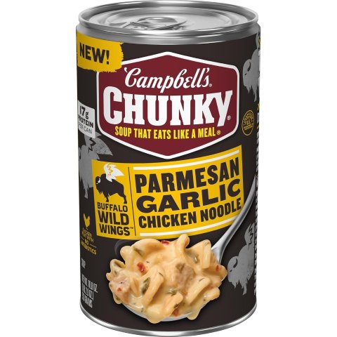 ModubaCampbell s 청키 버팔로 와일드 윙스 파마산 갈릭 치킨 누들 수프 18.8oz