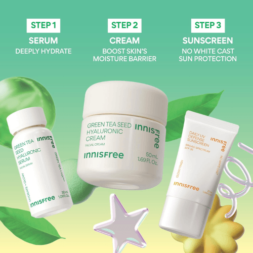 이니스프리 데일리 UV 디펜스 SPF 36 하이드레이트 앤 프로텍트 세트