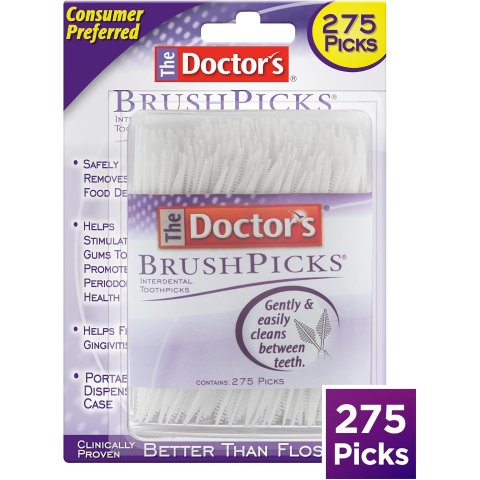 ModubaThe Doctor s 브러시픽스 치간칫솔·치실 픽 275개입