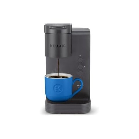 ModubaKeurig K-Express Essentials 싱글서브 K-Cup 캡슐 커피메이커 매트 그레이