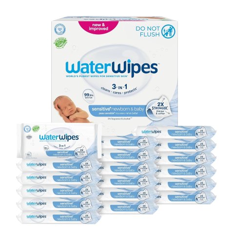 ModubaWaterWipes Sensitive+ 신생아 아기 물티슈 18팩