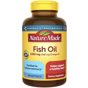 Nature Made 오메가3 피쉬오일 100소프트젤 2개 구매시