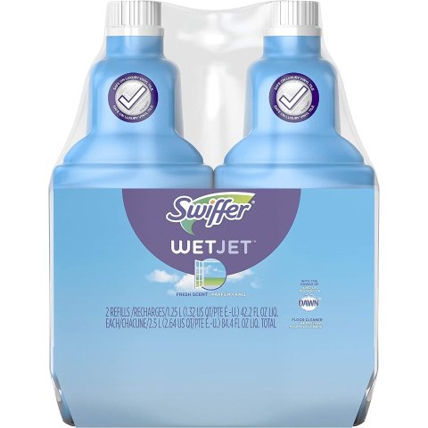 Moduba섭스크라이브 주문 시 25% 할인쿠폰Swiffer WetJet 바닥·우드용 멀티 서페이스 클리너 솔루션 리필