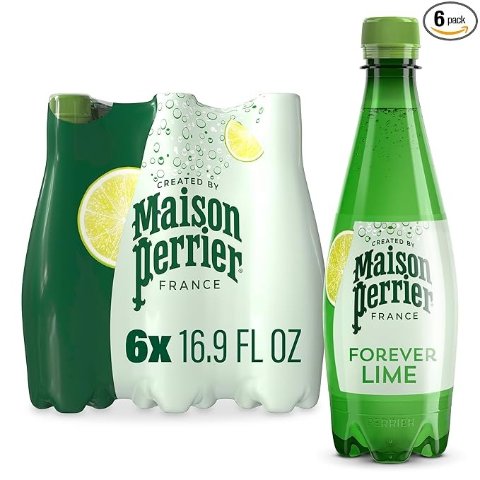 Moduba메종 페리에 포에버 라임 탄산수 16.9 Fl Oz 6병