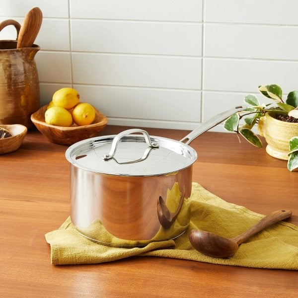Cuisinart 셰프 클래식 4쿼트 스테인리스 소스팬