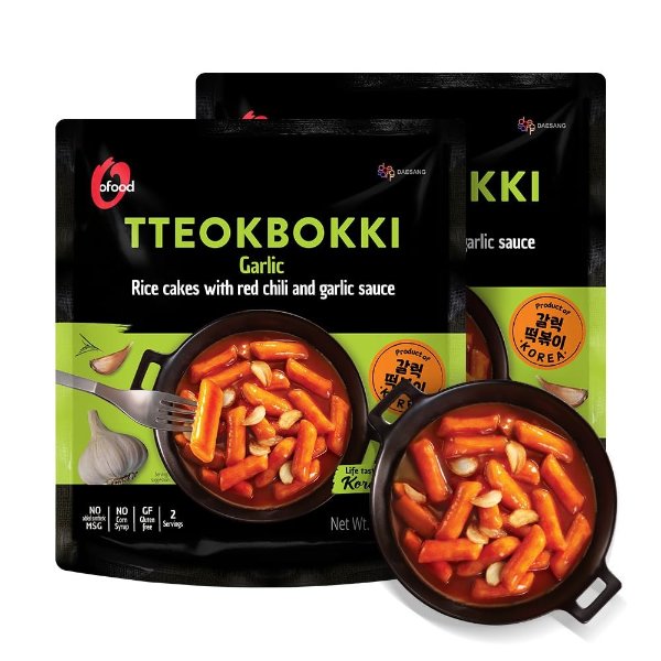 O Food 마늘 떡볶이 2팩