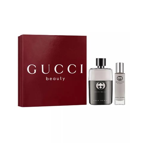 Moduba$156 상당 세트Gucci 남성용 2피스 길티 푸르 옴므 오 드 뚜왈렛 기프트 세트