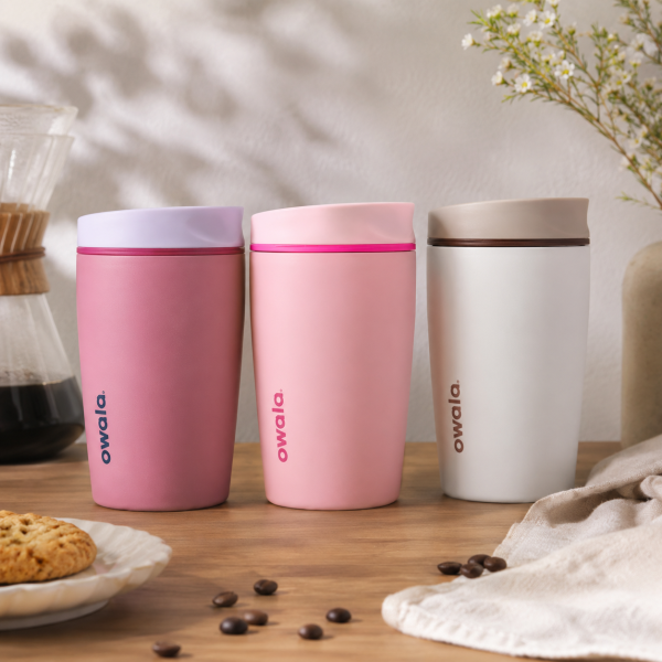 Owala SmoothSip 슬라이더 보온 텀블러 12oz