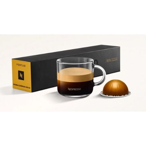 ModubaNespresso VertuoLine 더블 에스프레소 돌체 60캡슐