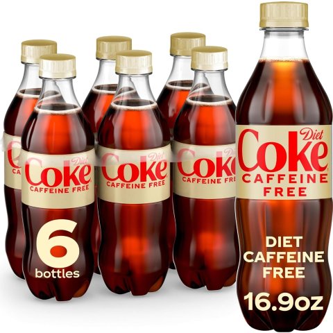 ModubaDiet Coke 카페인 프리 탄산음료 16.9oz 6팩