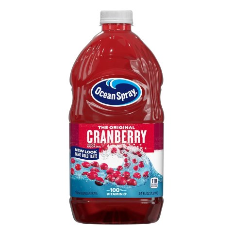 ModubaOcean Spray 크랜베리 주스 칵테일 64oz 병
