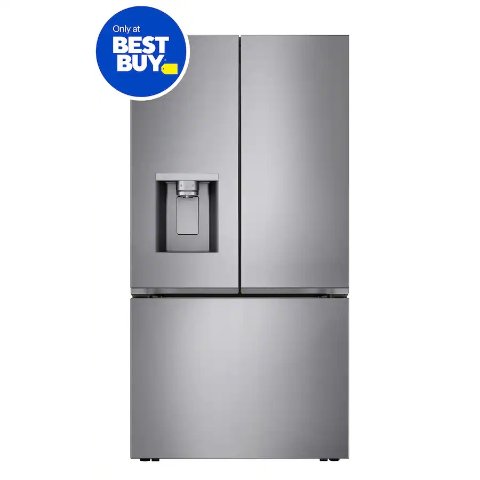 ModubaLG 36인치 카운터데프스 MAX 23.7 Cu.Ft 3도어 스마트 프렌치도어 냉장고 Zero Clearance 힌지 시스템 PrintProof 스테인리스 LY24Z6231V