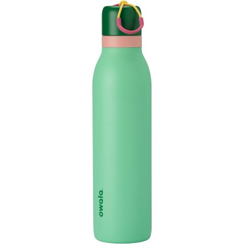 ModubaOwala 프리십 트위스트 워터 보틀 24oz 스크림 그린