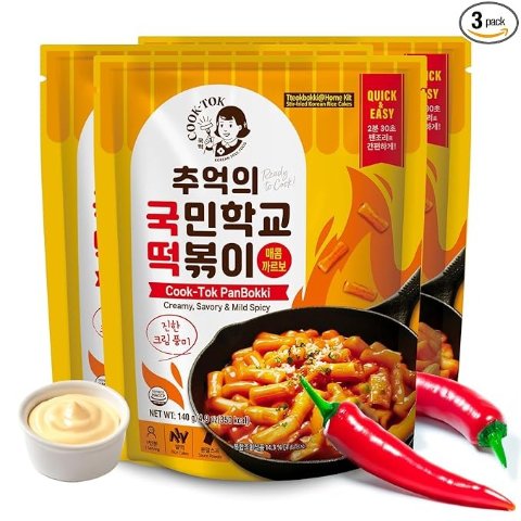 ModubaEXP. 2026.08.07국민학교 매콤 까르보나라 떡볶이 3팩