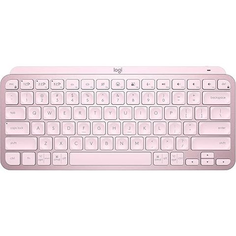 ModubaMX Keys Mini 미니 무선 백라이트 키보드 로즈