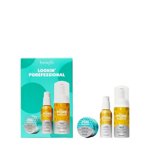 ModubaLookin Porefessional 포밍 클렌저 토닝 폼 모이스처라이저 미니 키트