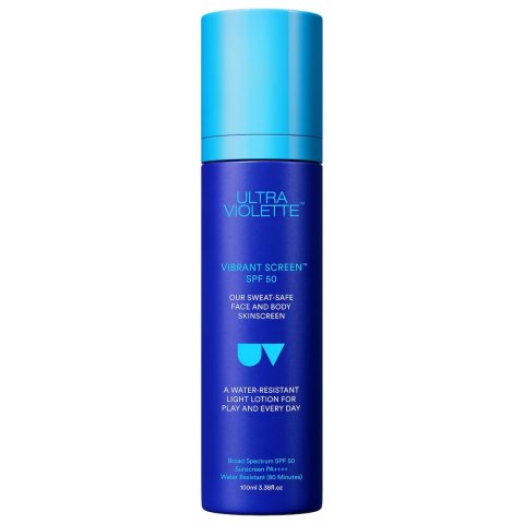 ModubaUltra Violette 바이브런트 스크린 SPF50 워터프루프 페이스 앤 바디 선스크린