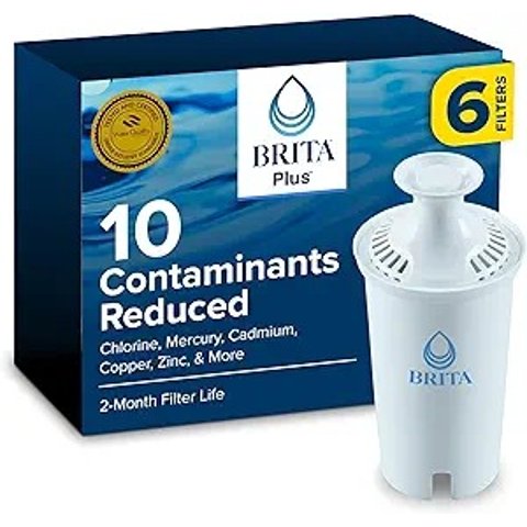 ModubaBrita 브리타플러스 교체용 정수 필터 6개입