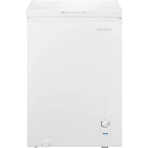 ModubaInsignia 3.5 Cu.Ft 가라지 레디 체스트 냉동고 화이트 NS-CZ35WH26L