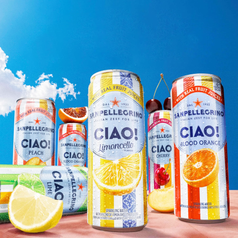 Sanpellegrino CIAO 리몬첼로 탄산수 24캔