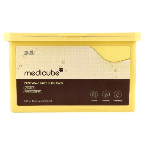 ModubaMedicube 딥 비타 C 데일리 퀵 마스크 30매입 350g