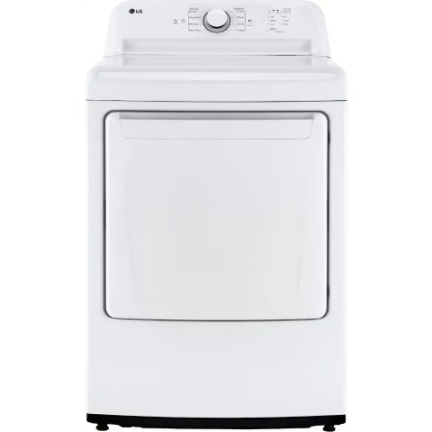 ModubaLG 7.3 Cu.Ft 전기 건조기 센서 드라이 화이트 DLE6100W