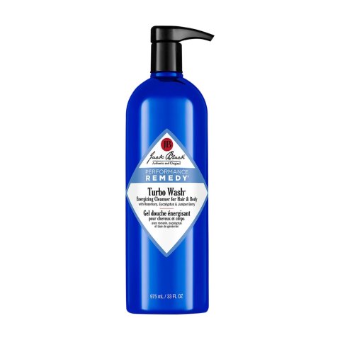ModubaJack Black 터보 워시 에너자이징 클렌저 헤어 & 바디용 33fl oz