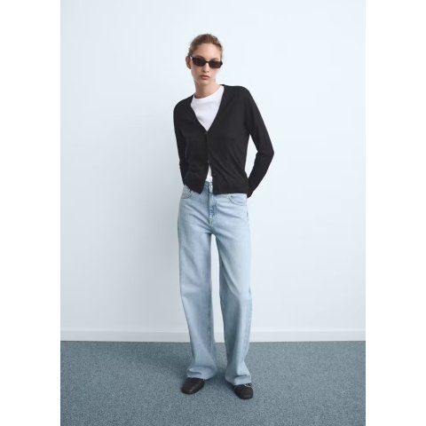 Moduba다닐라 하이웨이스트 와이드 레그 진