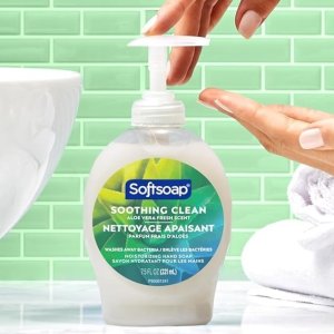 Softsoap 보습 핸드워시 알로에 7.5oz 6개입