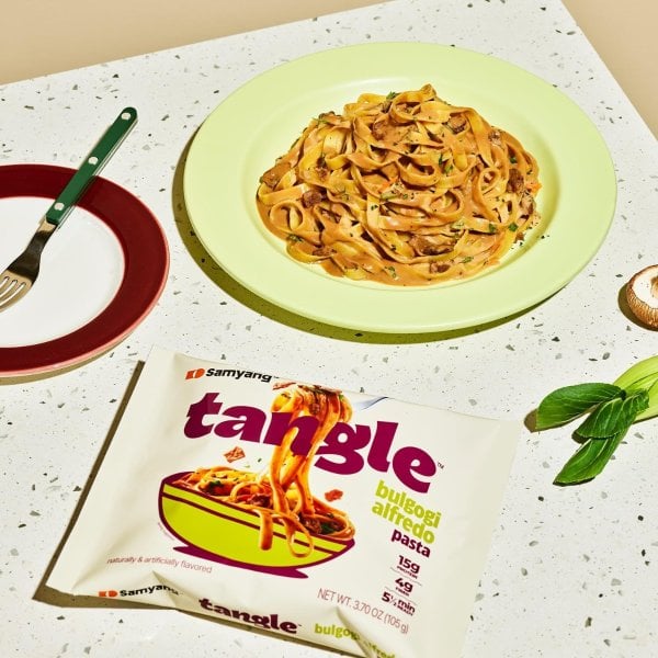 최저가: Samyang 탱글 불고기 알프레도 파스타 4팩