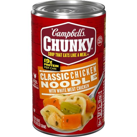 ModubaCampbell s 청키 클래식 치킨 누들 수프 18.6oz
