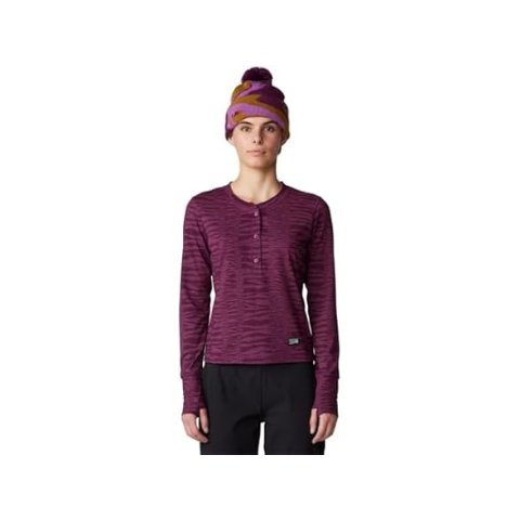 ModubaMountain Hardwear 우먼즈 칠랙션 롱슬리브 크루넥